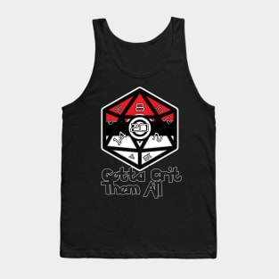 DND Gotta Crit Them All Tank Top